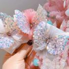 Sequined Butterfly Hair Clip