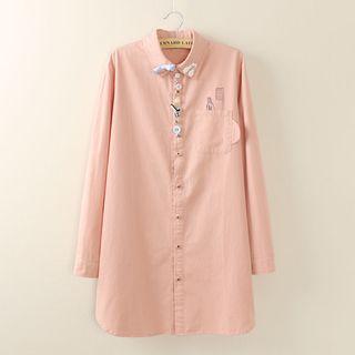 Applique Long Blouse
