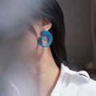 Spiral Acetate Alloy Earring