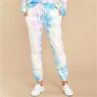 Tie-dyed Drawstring Sweatpants