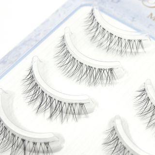 False Eyelashes - 709 Set Of 5 Pair - Black - One Size