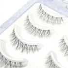 False Eyelashes - 709 Set Of 5 Pair - Black - One Size