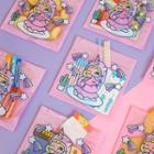 Disposable Cartoon Print Plastic Bag