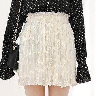 Applique Mini Skirt