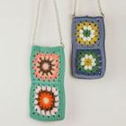 Flower Crochet Crossbody Bag