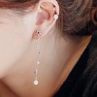 Rhinestone Star Asymmetric Earrings