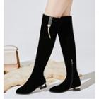 Tassel Faux Suede Over-the-knee Boots