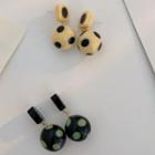 Polka Dot Bead Dangle Earring
