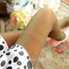 Dotted Sheer Tights