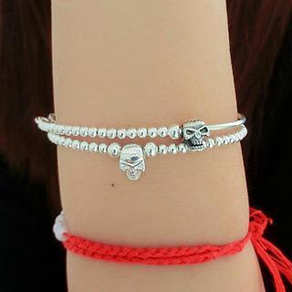 Skull Beaded Bracelet