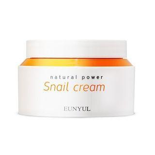 Eunyul - Natural Power Cream - 6 Types #01 Snail