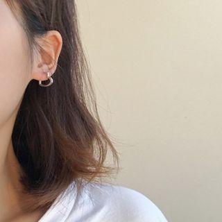 Hollow Heart Earring 1 Pair - Love Heart - One Size