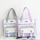 Set: Lettering Tote Bag + Badge