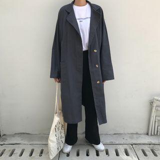 Loose-fit Long-sleeve Coat