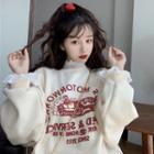 Printed Pullover / Bell-sleeve Lace Top