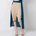 Linen Blend Baggy-fit Shorts