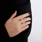 Alloy Heart Ring 0232 - Gold - One Size