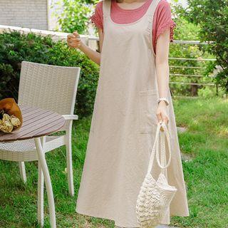 Open-back Sleeveless Long Dress