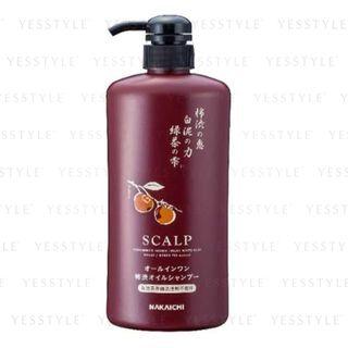 Nakaichi - Scalp Conditioning Shampoo 2 In 1 600ml Persimmon Tannin
