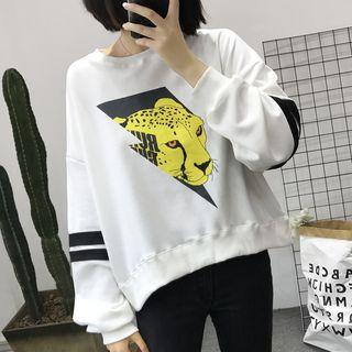 Cheetah Print Pullover