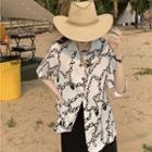 Short-sleeve Patterned Shirt / Pants