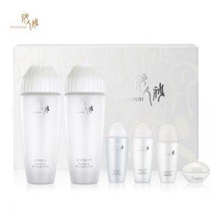 Donginbi - Seol Red Ginseng Whitening Set : Softener 130ml + 25ml + Emulsion 130ml + 25ml + Essence 5ml + Cream 8ml 6pcs