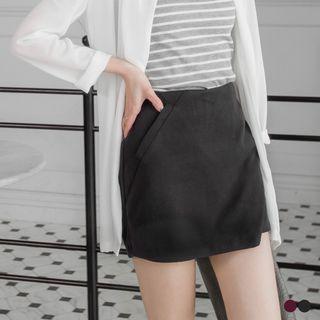 Woolen Wrap Skort