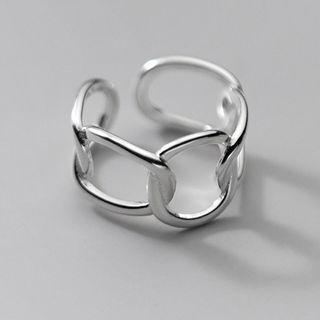 Metal Ring S925 - 1 Pc - Silver - One Size