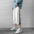 Paneled Crop Sweatpants