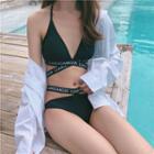 Lettering Wrap Bikini