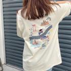 Short-sleeve Cartoon T-shirt As Shown In Figure - One Size