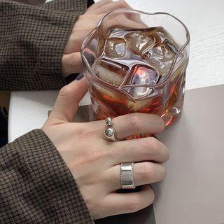 Wide Open Ring J247 - Silver - One Size