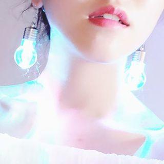 Light-bulb Drop Earrings