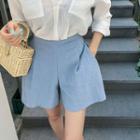 Linen Wide Shorts In 11 Colors