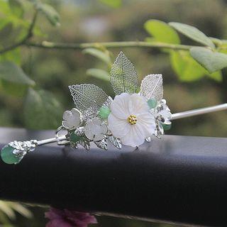 Retro Floral Hair Pin / Tiara