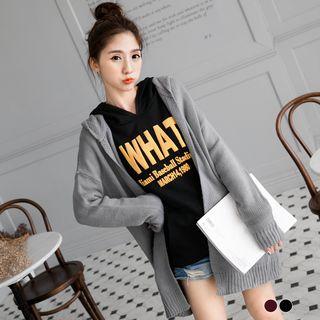 Letter Pocket Hoodie