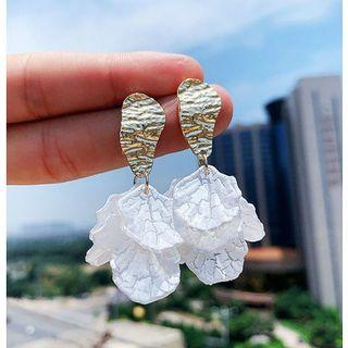 Lace Dangle Earring 1 Pair - As Shown In Figure - One Size