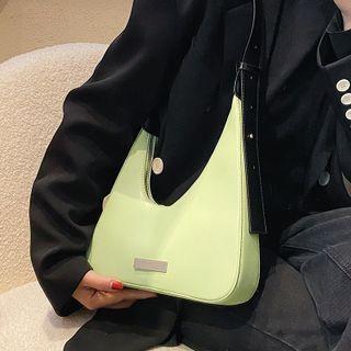 Color Panel One-shoulder Shoulder Bag