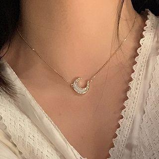 Moon Necklace / Earring