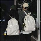 Couple Matching Plain Lightweight Backpack