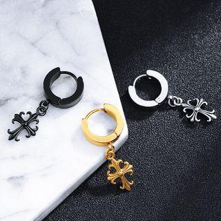 Cross Dangle Earring (various Colors)