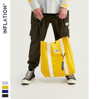 Tie-accent Waterproof Tote Bag