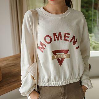 Printed Band-edge Sweatshirt