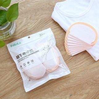 Lundi - Underarm Sweat Sheet White - One Size