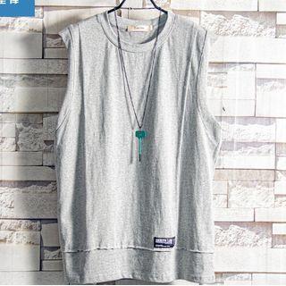 Patched Tank Top
