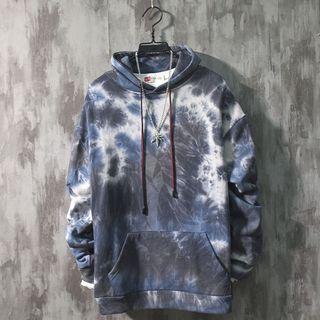 Couple-matching Tie-dye Printed Hoodie