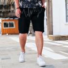 Printed Mesh Shorts