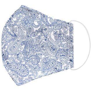 Handmade Cotton Mask Cover (paisley Print)(adult) As Figure - One Size