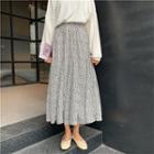 Floral Printed A-line Skirt