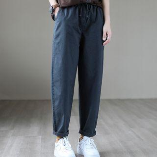 High Waist Crop Pants